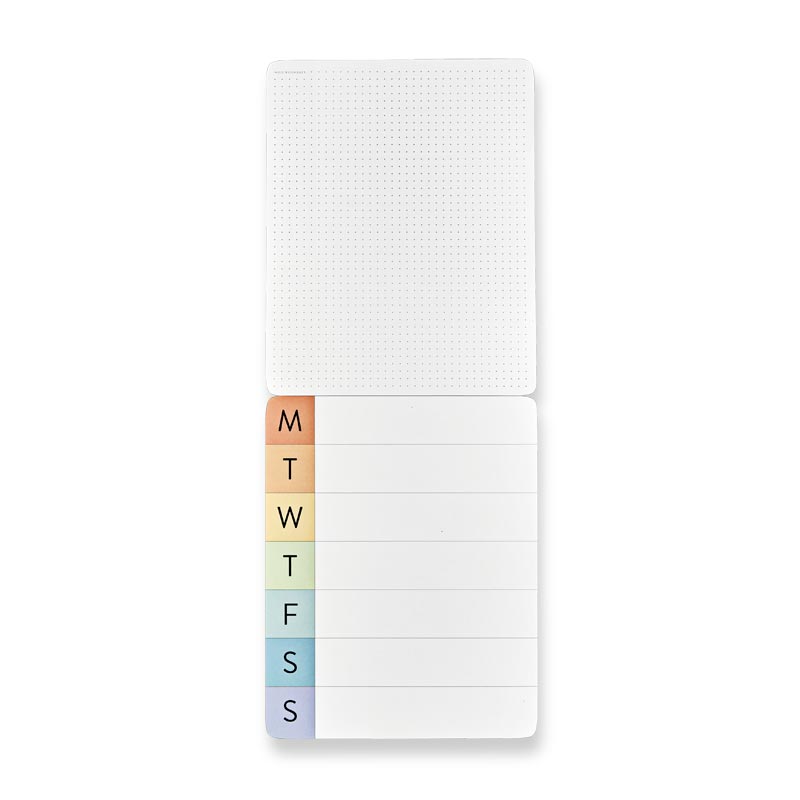 Vibrant Weekly Desk Pad