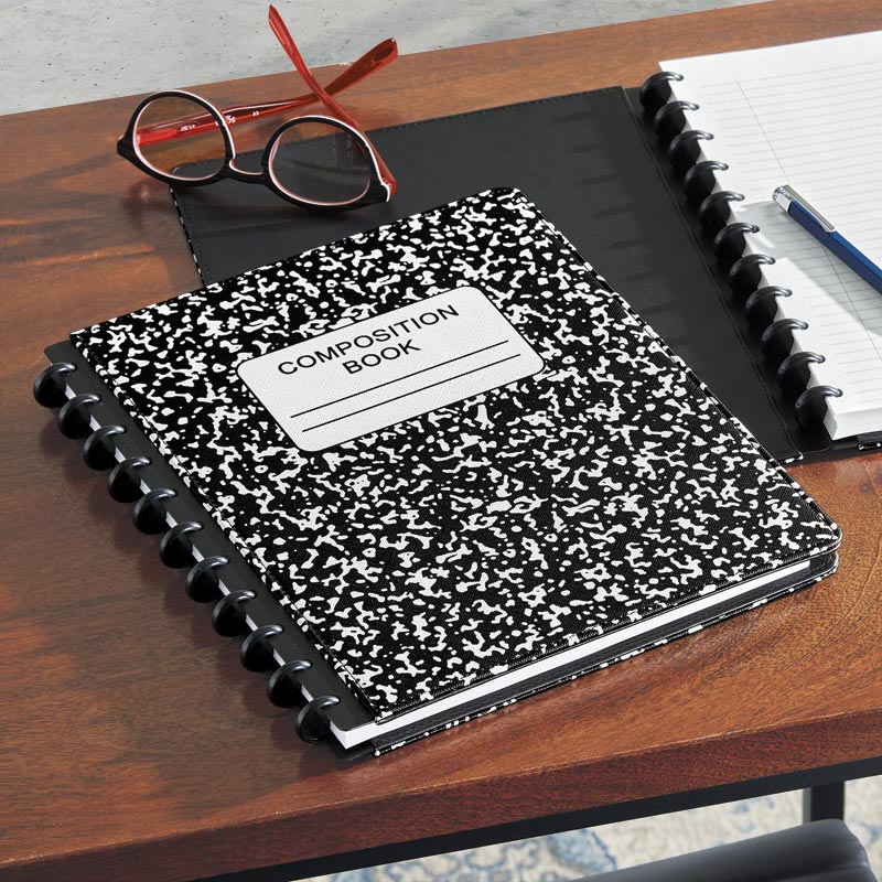 Pencil And Composition Notebook