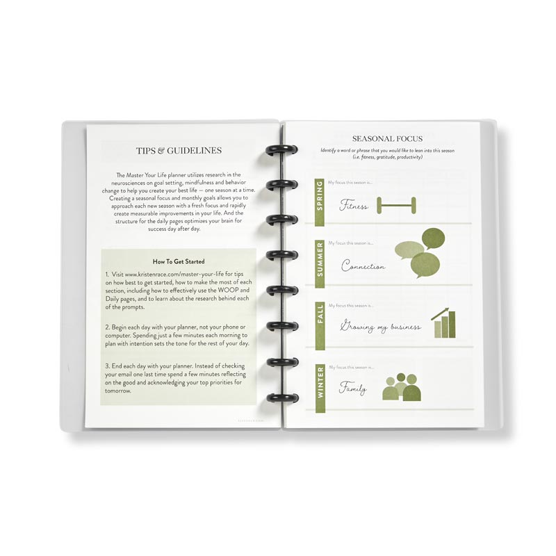 Levenger Master Your Life Circa Notebook