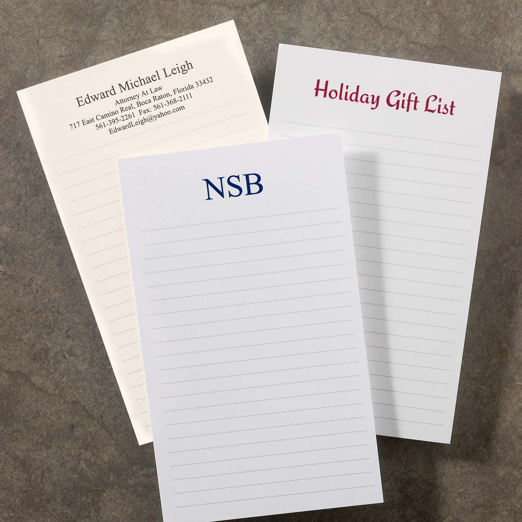 Note Card Ruled 3x5 500 Personalized 3 x 5 Note Cards, Vertical Ruled