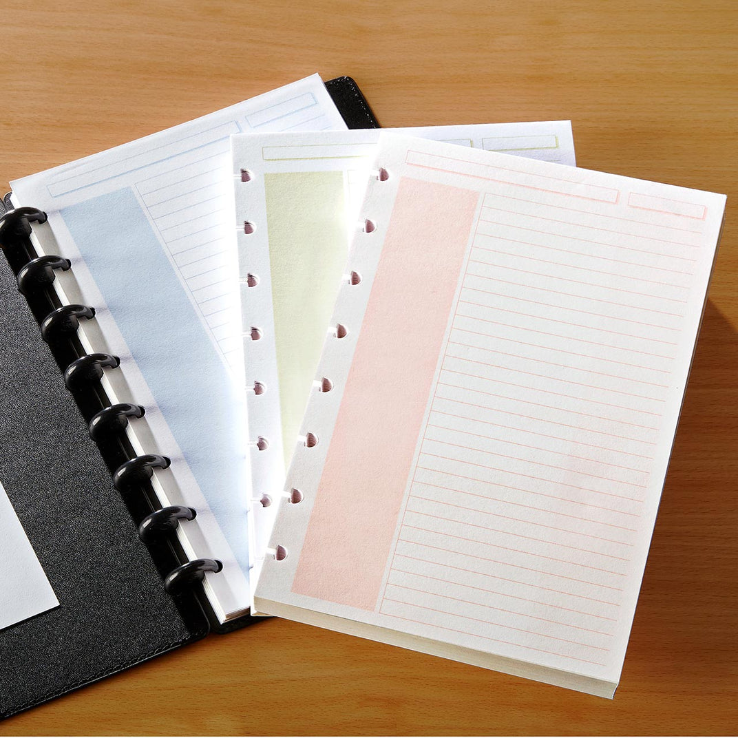 Annotation Ruled Notepads Circa Shaded Annotation Ruled Discbound Refill (100 sheets)