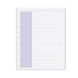 Circa Shaded Annotation Ruled Discbound Refill 100 Sheets