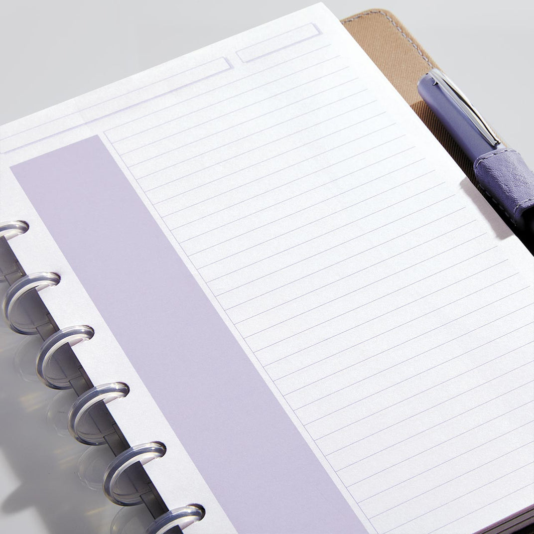 Annotation Ruled Notepads Circa Shaded Annotation Ruled Discbound Refill (100 sheets)