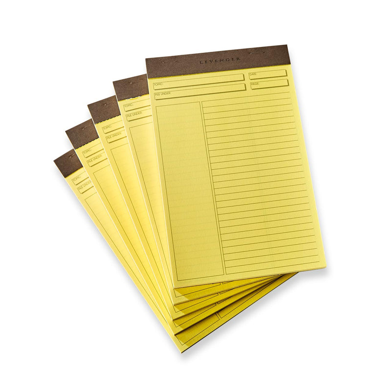 Freeleaf Yellow Annotation Ruled Pads | Legal Pad | Ships Free