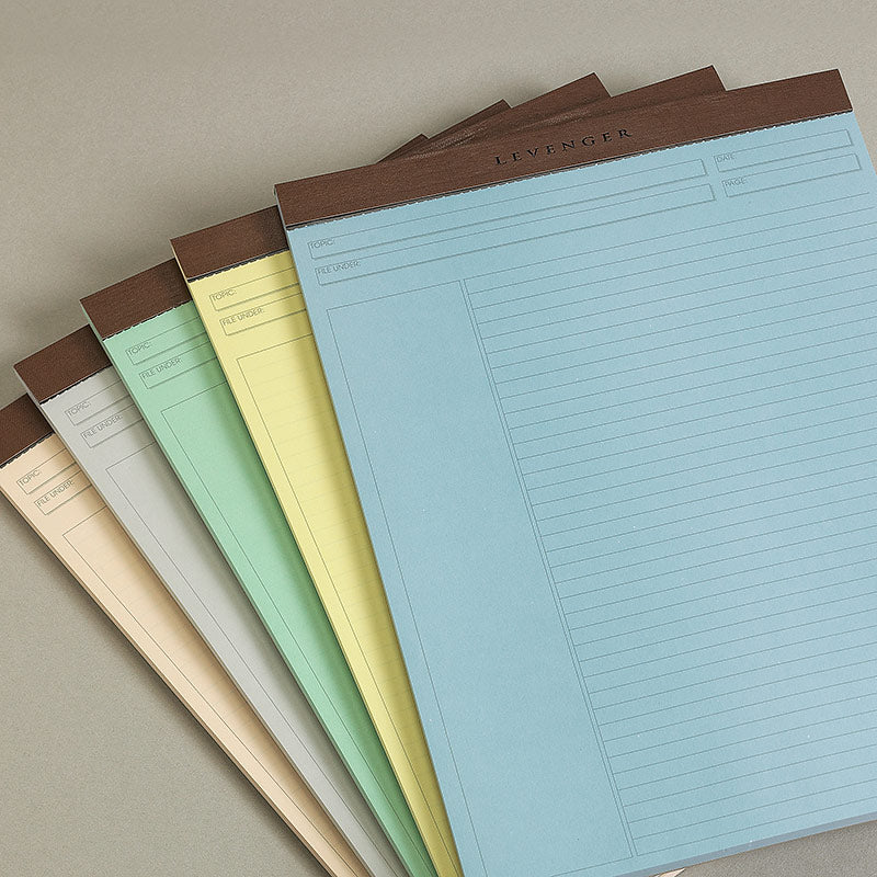 Annotation Ruled Notepads Freeleaf Multicolored Annotation Ruled Pads | Ships Free