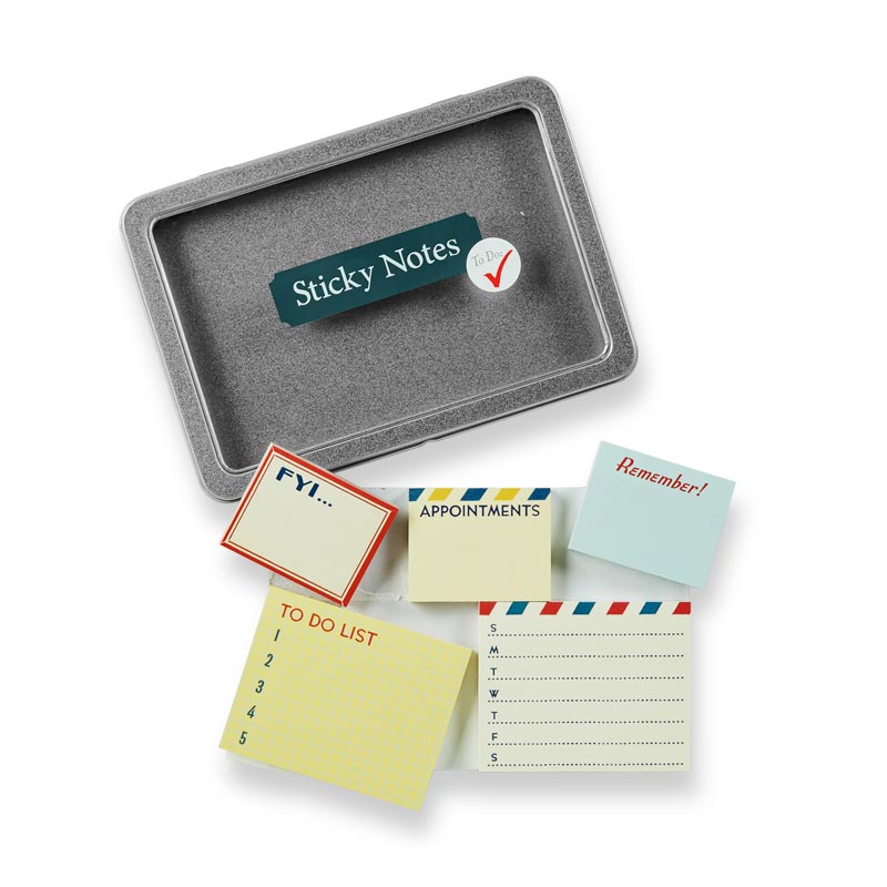 Vintage To Do Sticky Notes