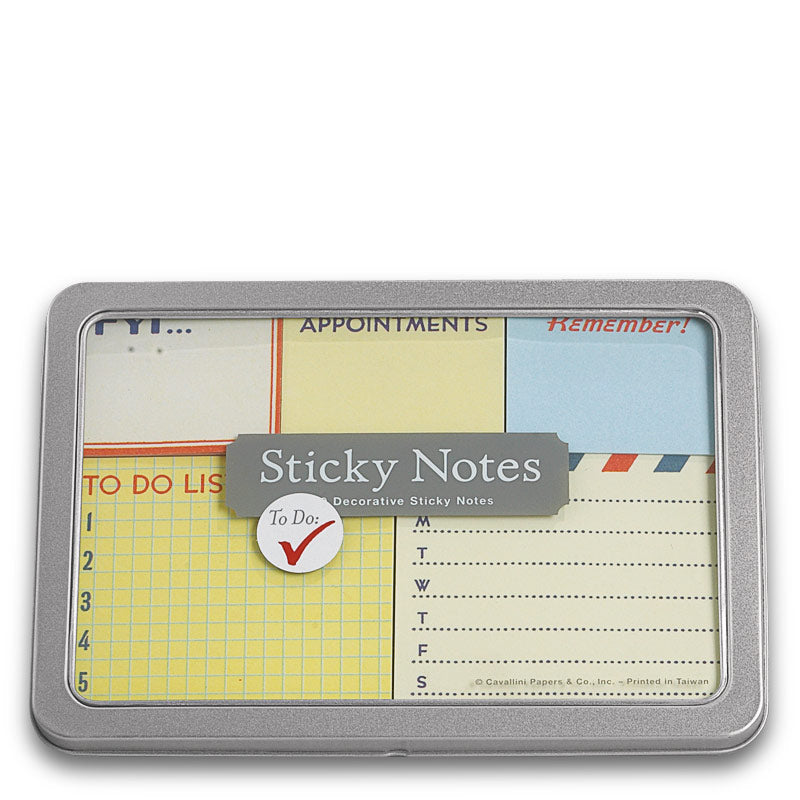 Vintage To Do Sticky Notes