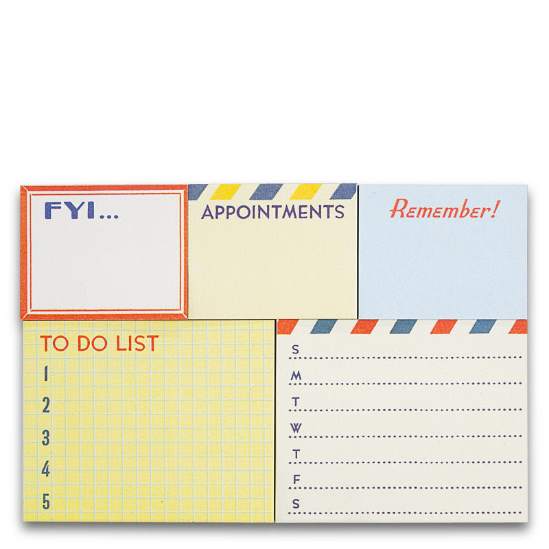 Vintage To Do Sticky Notes
