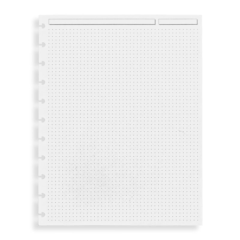 Sketch Wallet Small Sketchbook Refill 3 Pack Dot-Grid