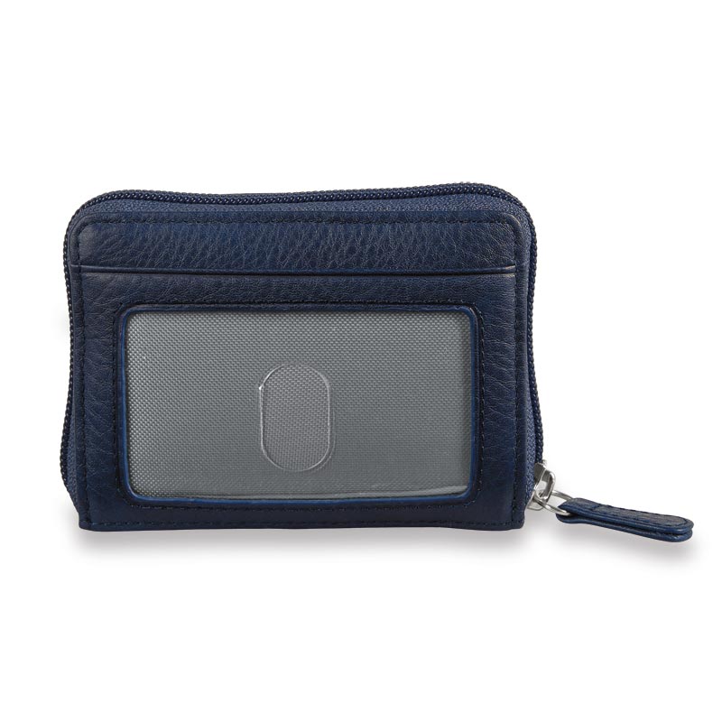 Corelife Credit Card Holder - 36 Card Slot RFID Blocking Vegan Leather Accordian Style Zipper Wallet for Women Men, Black, Adult Unisex