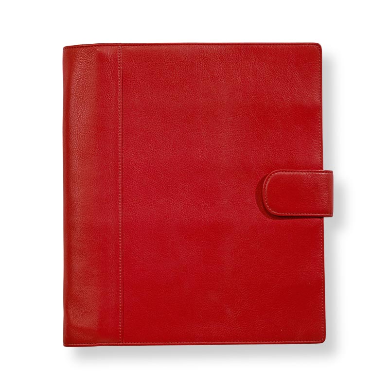 Leather Softolio 2.0 - Red / Junior Size - by Levenger