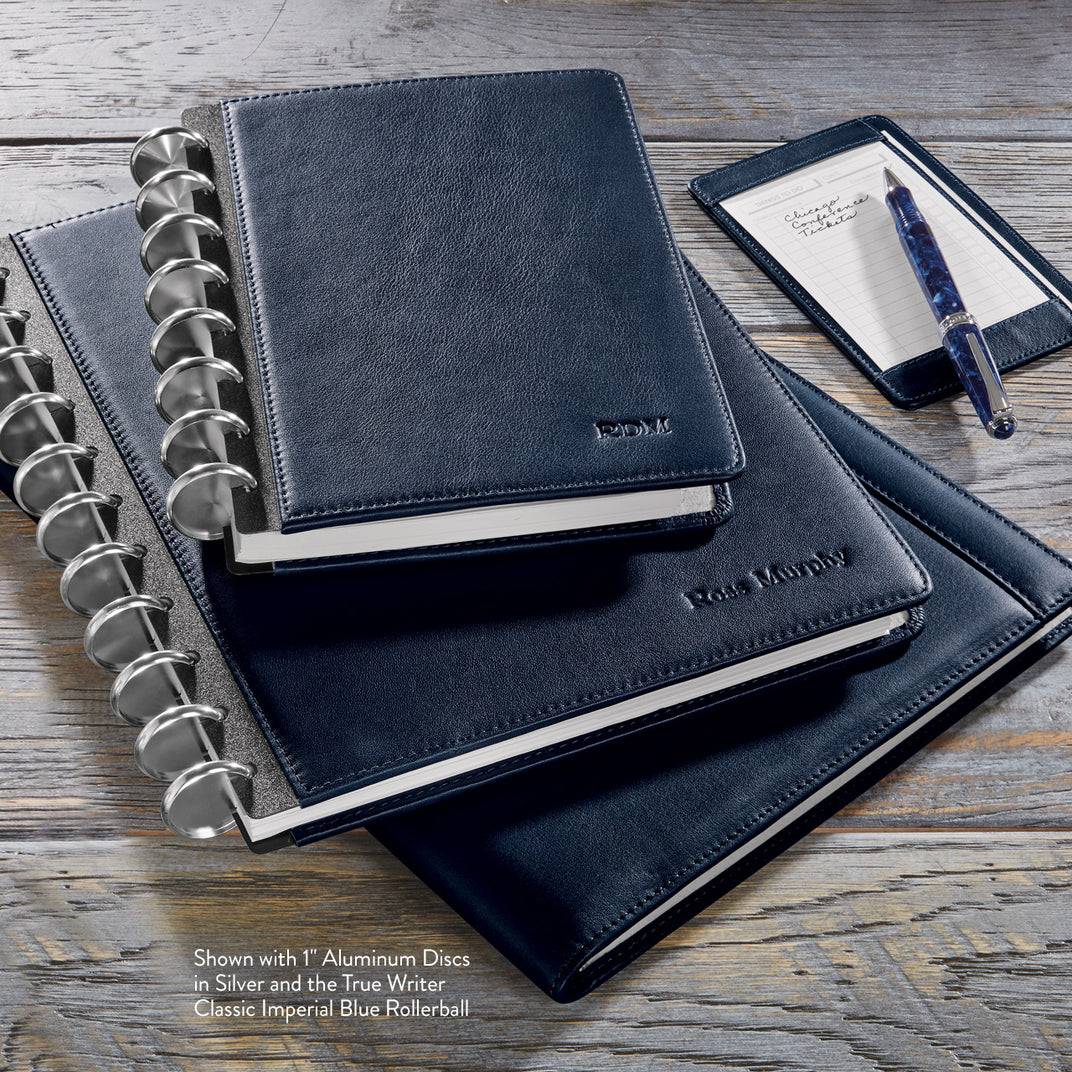 Circa Luxe Leather Notebook | Discbound Notebook | Disc Bound Notebook