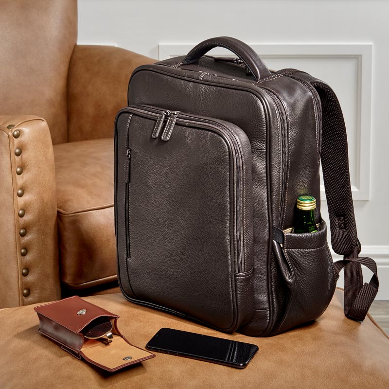 jas mb bomber mini backpack Bomber Jacket Utility Backpack | Brown