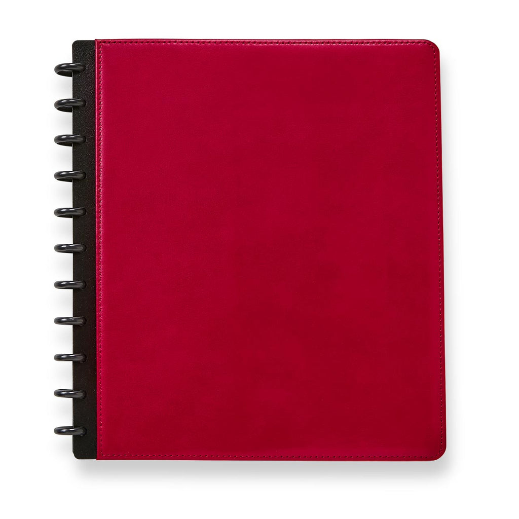 Levenger Circa Leather Foldover Notebook Discbound Notebook