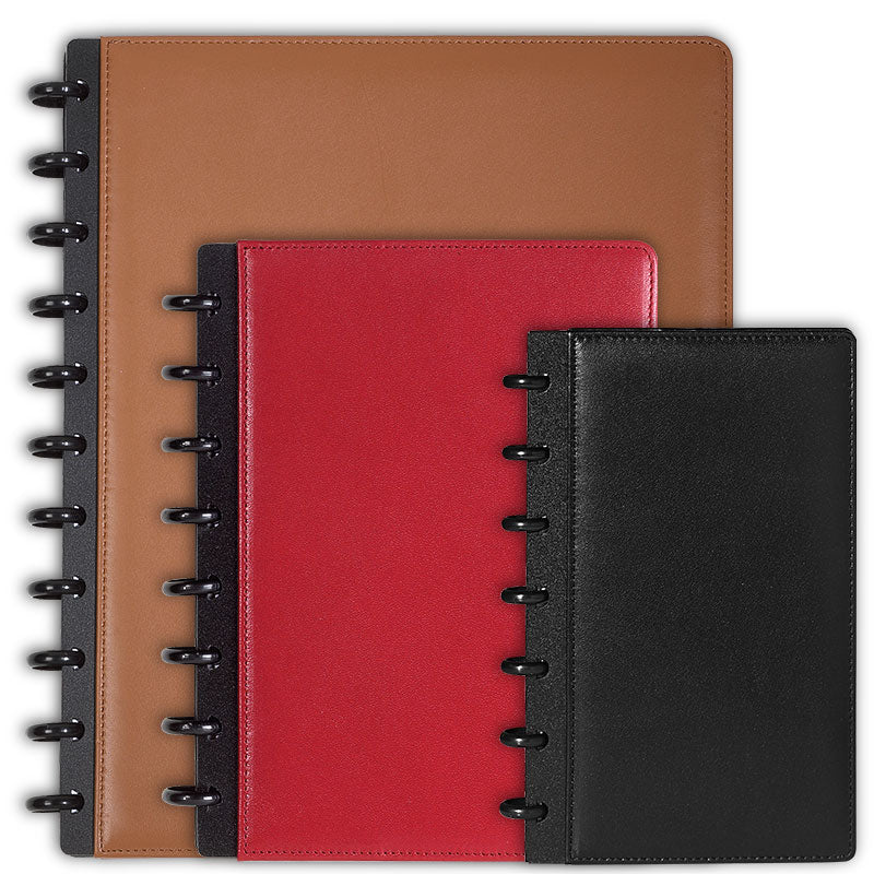 Levenger | Circa Disc Bound Leather Notebook | Discbound Notebook