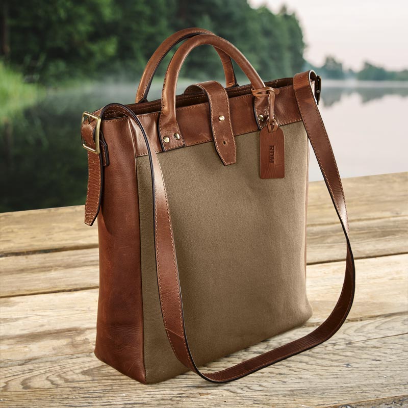 Raven Large North South Tote - Brown - 30S7GRXT3V-200 