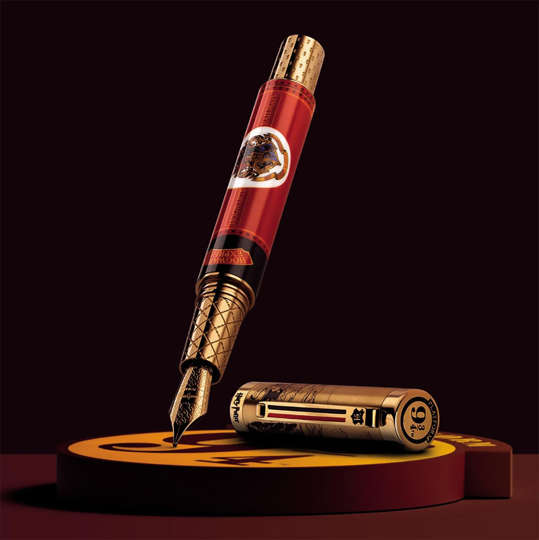 MONTEGRAPPA HARRY POTTER HOGWARTS SILVER Ltd EDITION FOUNTAIN PEN –  Exceptional Objects