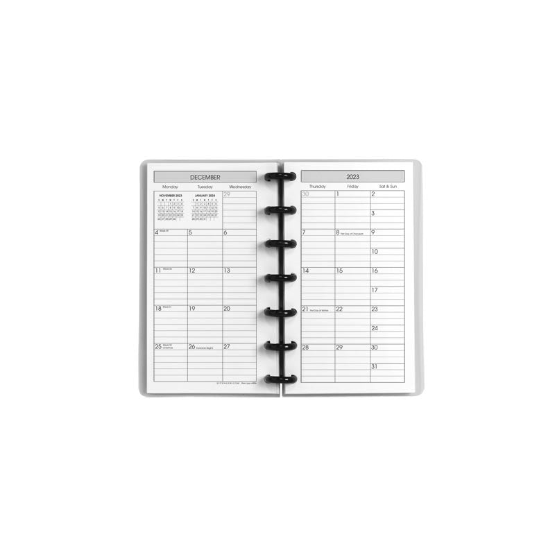 Circa 2-Year Monthly Agenda Refill - Letter Size / 2024-2025 - by Levenger