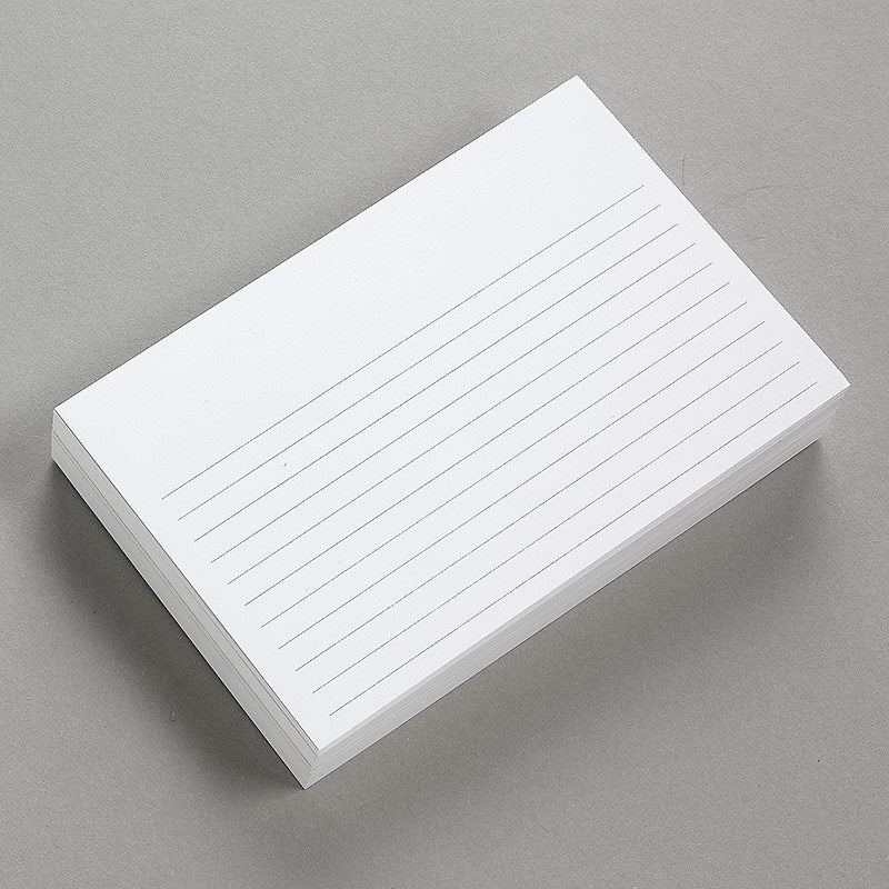 100 Special Request Horizontal Ruled 4 x 6 Cards