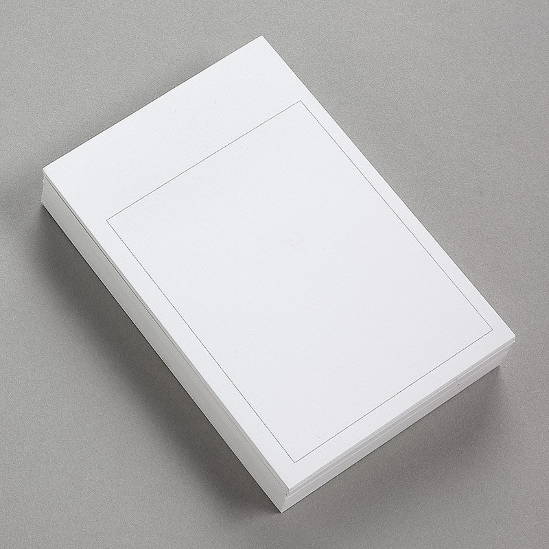 Window Card Size 100 Special Request 4 x 6 Vertical Window Cards